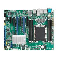 研華ASMB-815 單路LGA 3647-P0 Intel? Xeon? Scalable ATX 服務(wù)器主板，帶 6 個DDR4, 5 個PCIe x8 或者 2 個PCIe x16 和 1個 PCIe x8, 8 個SATA3, 6 個USB3.0, Dual 10GbE, IPMI