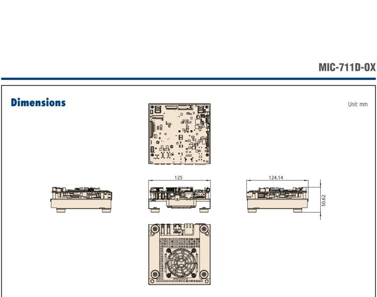 研華MIC-711D-OX MIC-711D-OX 是一款基于英偉達Jetson Orin NX 的 AI 開發(fā)套件，含有多個 I/O 接口，使客戶可以靈活開發(fā)新項目。