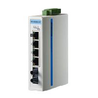 研華EKI-5525SI-ST 1光4電百兆ProView(組態(tài))系列工業(yè)以太網(wǎng)交換機（包含單模/多模、SC/ST接口）