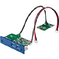 研華PCM-24U2U3 2端口USB 3.0，mPCIe，USB-A型