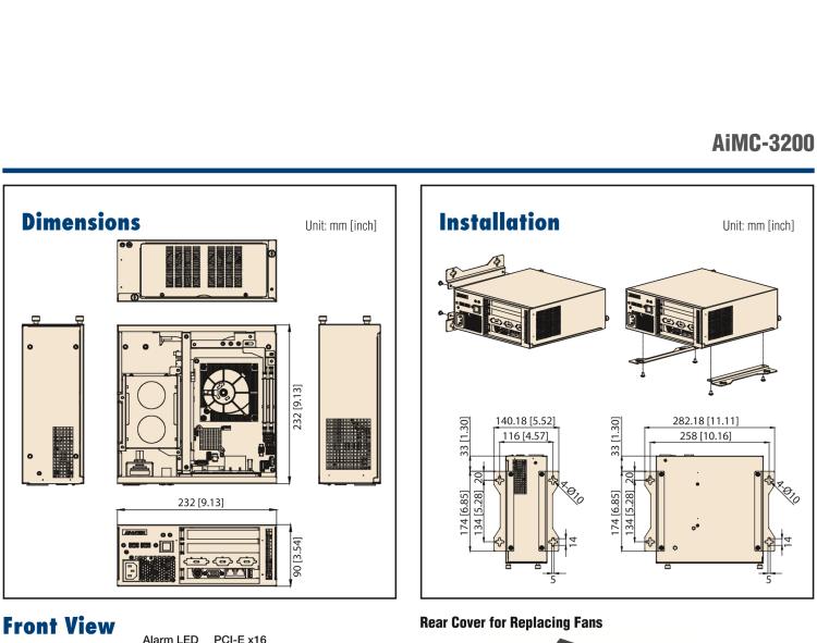 研華AiMC-3200 智能微型工控機(jī)，Intel Core i7/i5/i3 CPU,2 擴(kuò)展槽，250W 80 Plus PSU