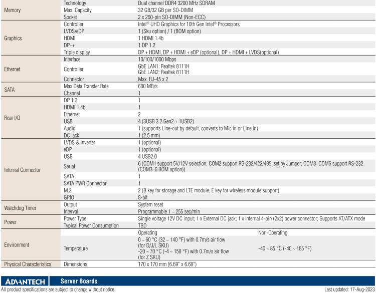 研華AIMB-218 板載Intel? 第8代 奔騰/賽揚(yáng)/凌動系列處理器。支持獨(dú)立三顯，超薄緊湊，無風(fēng)扇設(shè)計(jì)，支持寬溫。