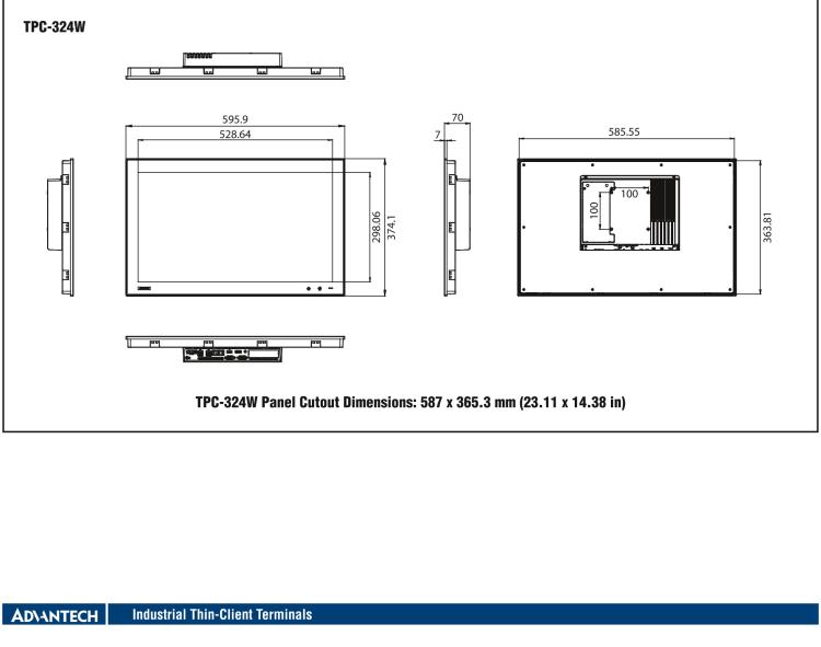 研華TPC-315 15英寸XGA TFT LED LCD觸摸屏電腦，搭載第八代Intel?Core? i3/ i5/ i7處理器，內(nèi)置8G DDR4 RAM