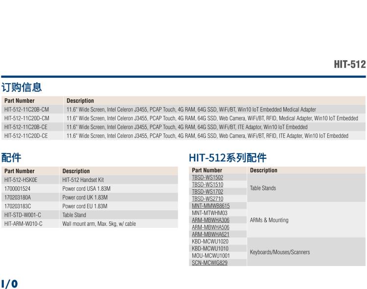 研華HIT-512 11.6" 一體式信息終端，專為醫(yī)療與智能零售而設(shè)計