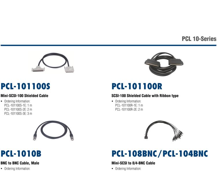 研華PCL-10120 2m, IDC-20扁平線(xiàn)纜