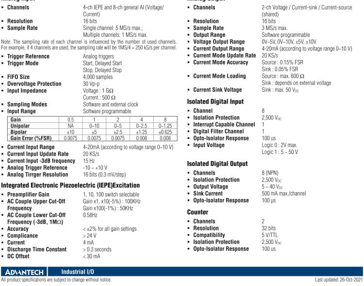 研華MIC-1816R 帶有ARM Cortex?-A9 i.MX6 1GHz的16位，1MS/s DAQ平臺(tái)